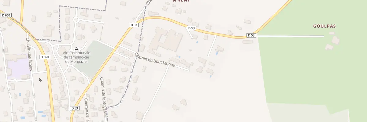 Plan du 30C Goulpas Sud à Capdrot