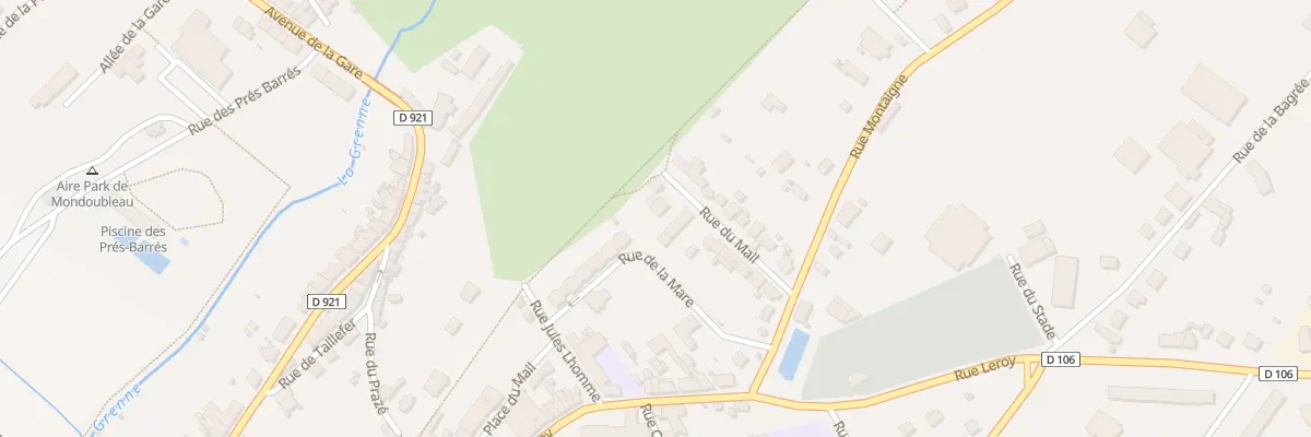 Plan du 16 Rue du Mail à Mondoubleau