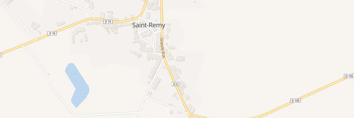 Plan du 7 Rue Grande -St Remy à Lathus-Saint-Rémy