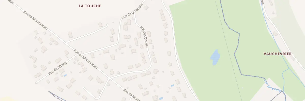 Plan du 15 Rue des Douves au Boulay