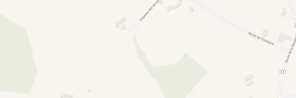 Plan du 190 Imp des Armands à Gavaudun