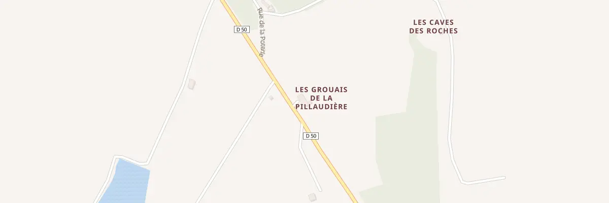 Plan du 1 Les Grouais de la Pillaudi à La Celle-Guenand