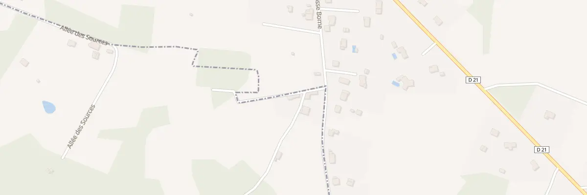 Plan du 2 La Grosse Borne à Chaillac-sur-Vienne