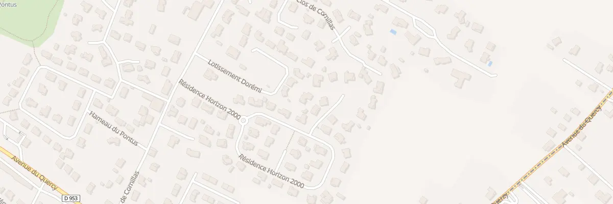 Plan du 10 Res du sous Bois à Valence