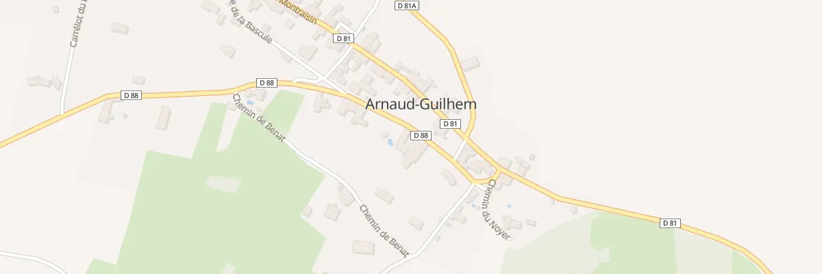 Plan du 140 Rue de la Croix du Chart. à Arnaud-Guilhem