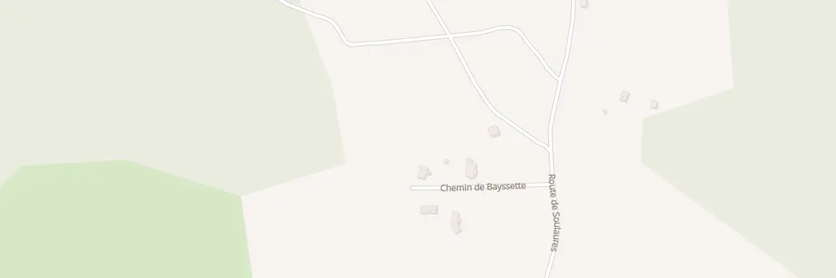 Plan du 214 Che de Bayssette à Lacapelle-Biron