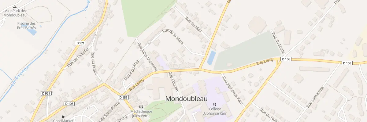 Plan du 34 Rue Leroy à Mondoubleau