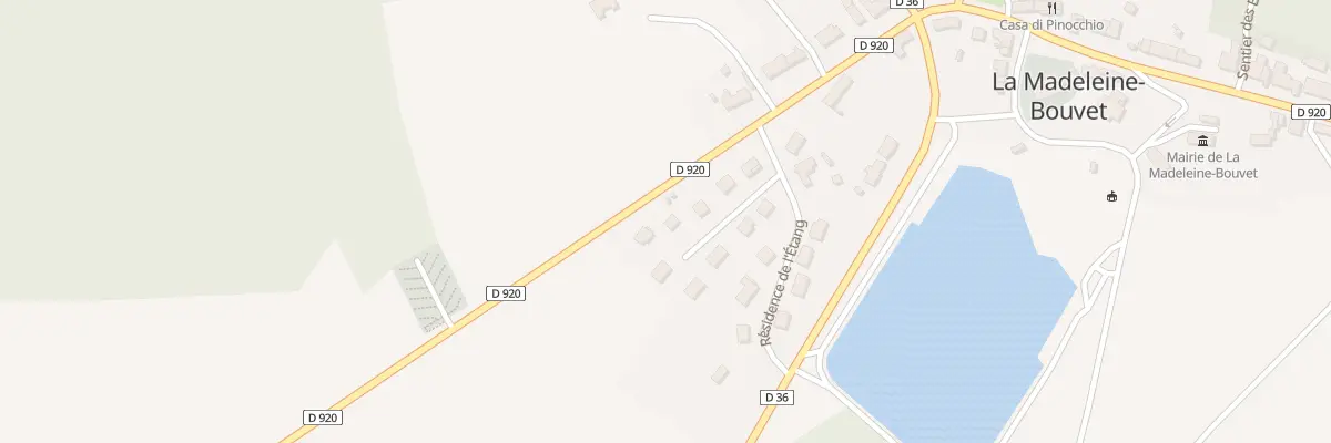 Plan du 11 Res de l’Étang à La Madeleine-Bouvet
