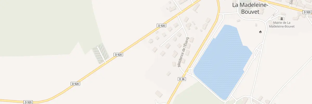 Plan du 9 Res de l’Étang à La Madeleine-Bouvet