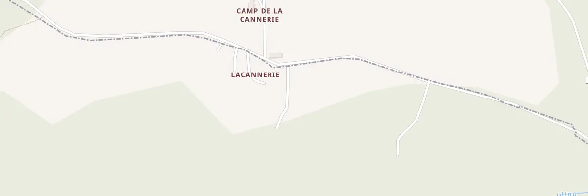 Plan du 1396 Che de Lacanerie à Gavaudun
