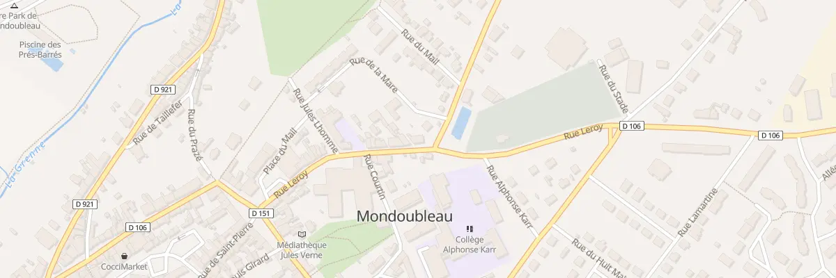 Plan du 36 Rue Leroy à Mondoubleau