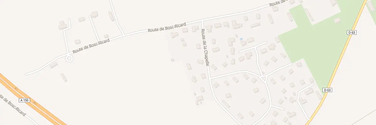 Plan du 321 Rue de la Chapelle à Bouville