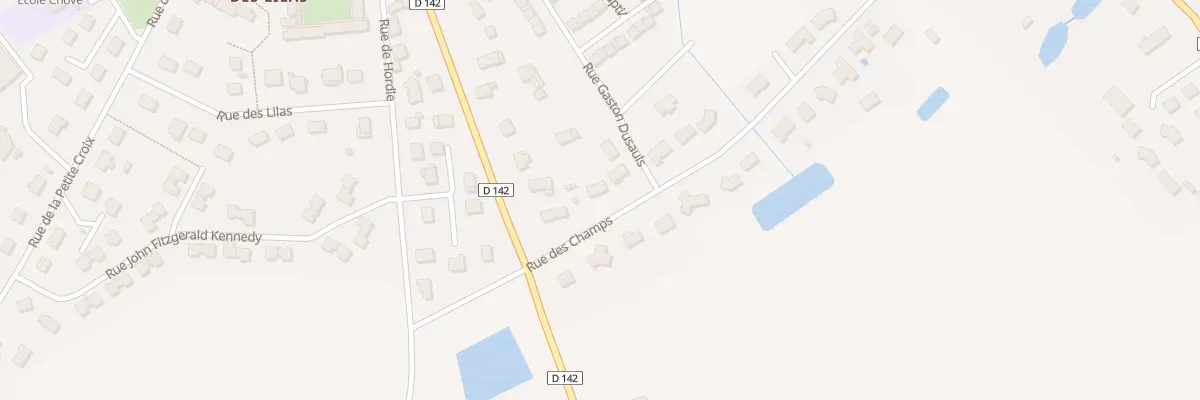 Plan du 392 Rue des Champs à Yerville