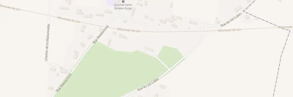 Plan du 630 Rue du Val Lubin à Gruchet-Saint-Siméon