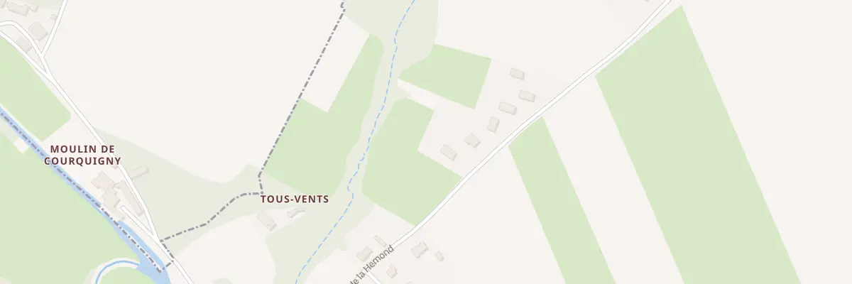 Plan du 7 Rte de la Hemond à Villedômer