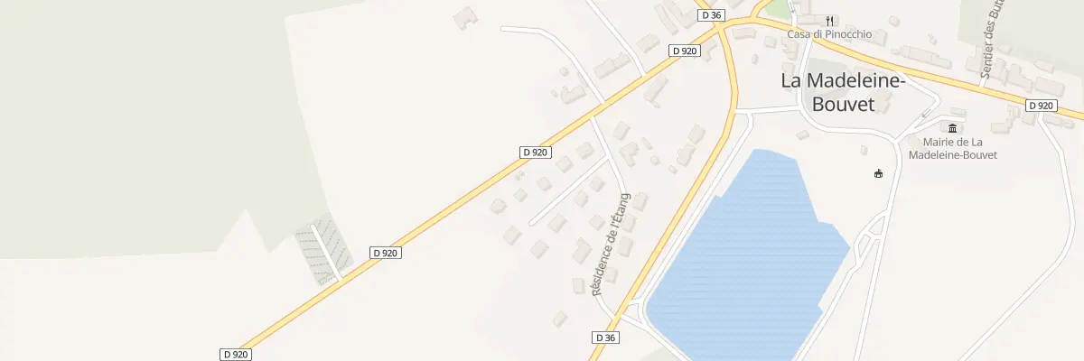 Plan du 12 Res de l’Étang à La Madeleine-Bouvet