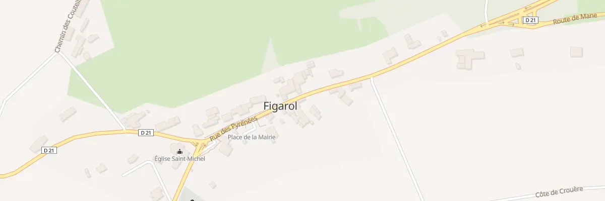 Plan du 43 Rue des Pyrénées à Figarol