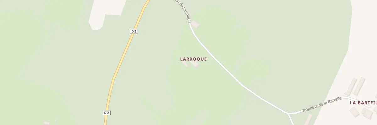 Plan du 9 Larroque à Marsalès
