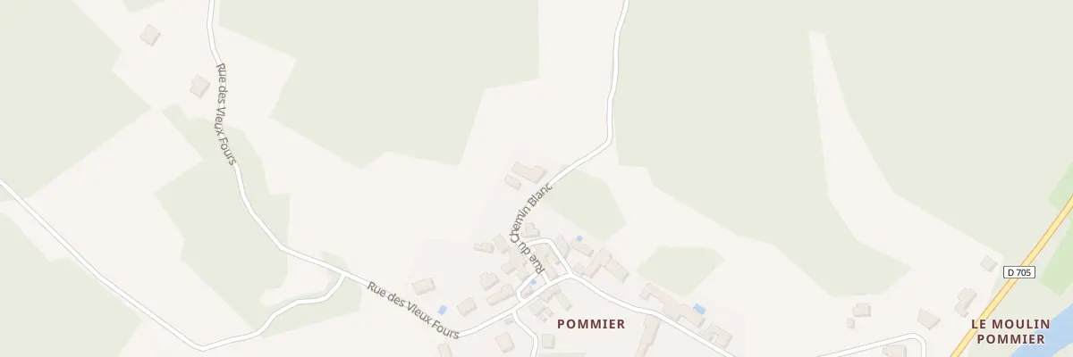 Plan du 105 Rue du Chemin Blanc à Savignac-les-Églises