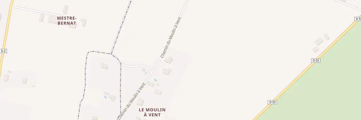 Plan du 25B Moulin A Vent à Capdrot