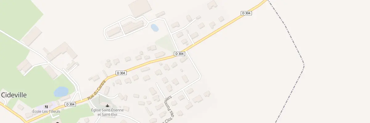 Plan du 421 Rue du Centre à Cideville