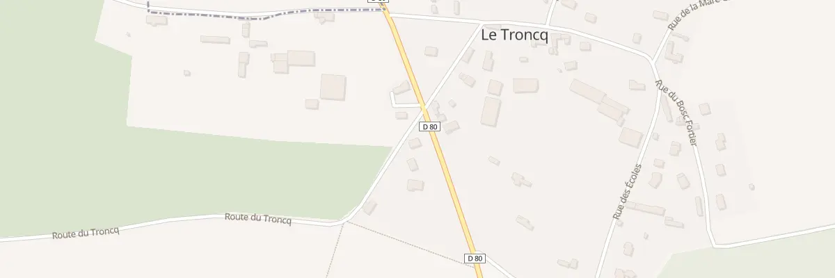 Plan du 9050 Rte du Neubourg au Troncq