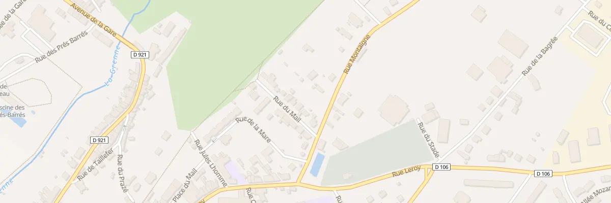 Plan du 5 Rue du Mail à Mondoubleau