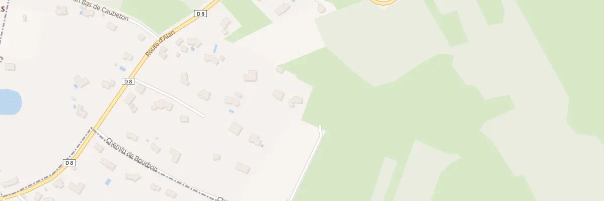 Plan du 217C Che de Bourbon à Montoulieu-Saint-Bernard