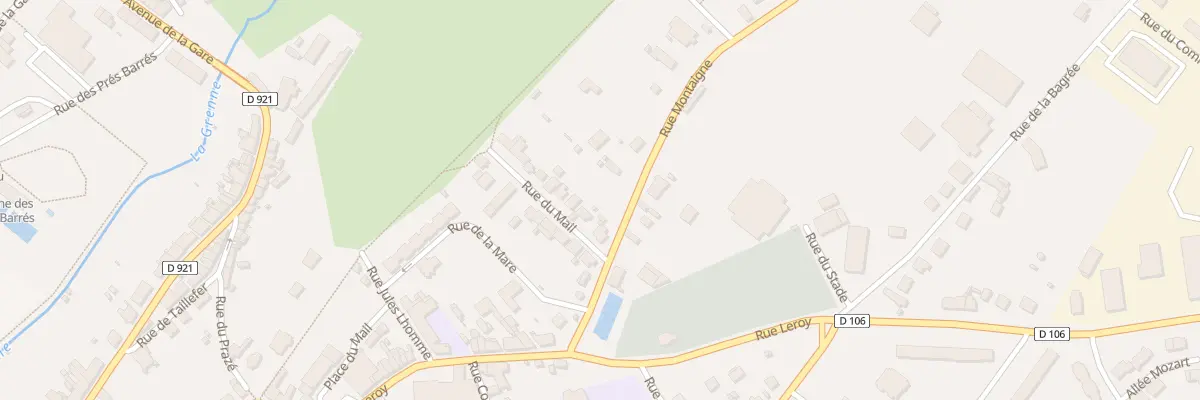 Plan du 3 Rue du Mail à Mondoubleau
