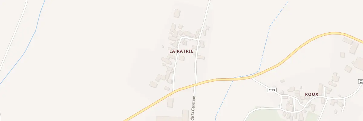 Plan du 2 La Ratrie à Boussay