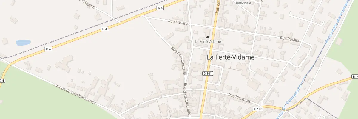 Plan du 3131 Rue de la Clouterie à La Ferté-Vidame