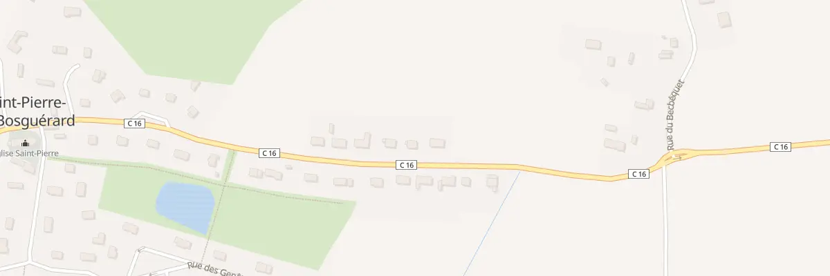 Plan du 8 Rue Henri Colliot à Saint-Pierre-du-Bosguérard
