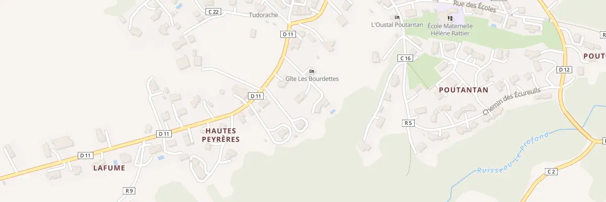 Plan du 3 Rte de Bardigues à Auvillar