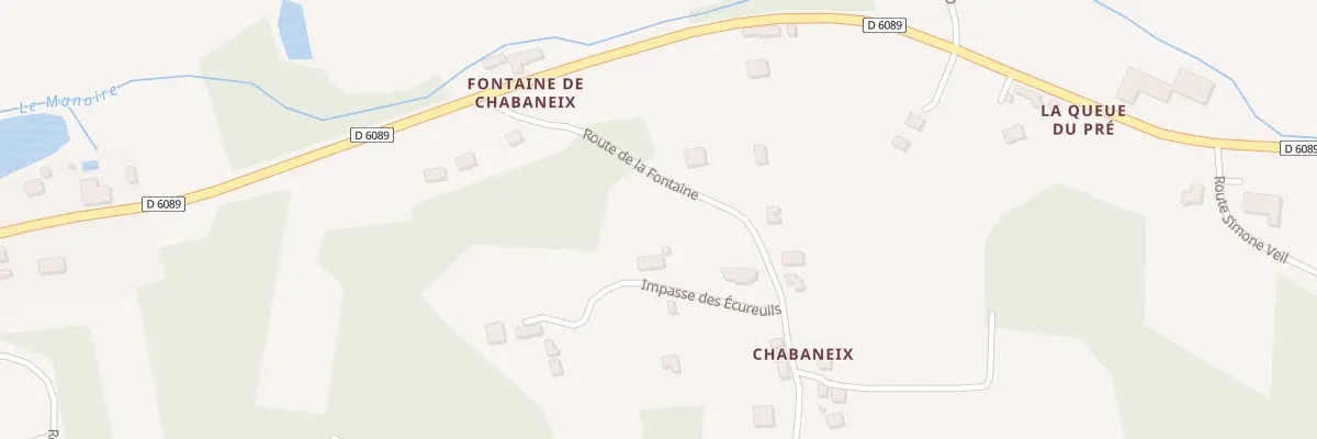 Plan du 9000 Chabaneix à Saint-Crépin-d’Auberoche