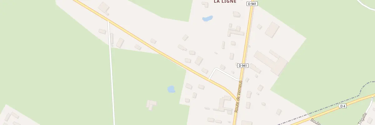 Plan du 6 Rte de la Chapelle Fortin à Lamblore