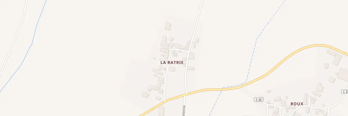 Plan du 6 La Ratrie à Boussay