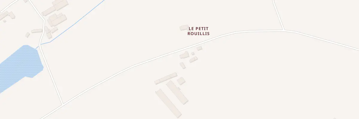 Plan du 2 Le Petit Rouillis à Prunay-Cassereau