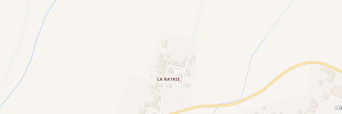 Plan du 17 La Ratrie à Boussay