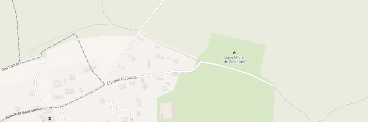 Plan du 9 Che du Stade à Caumont