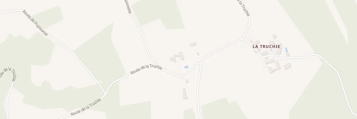 Plan du 21 La Truchie à Journiac