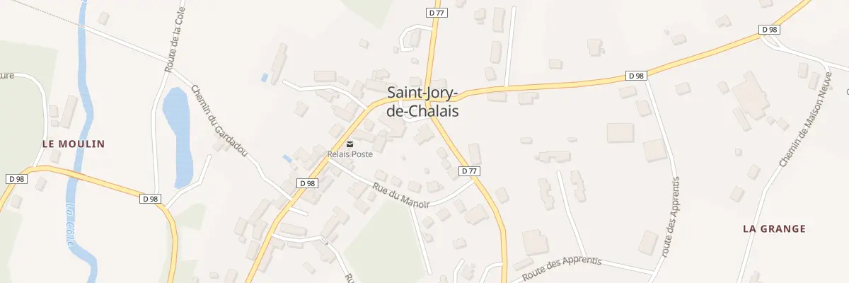 Plan du 3 Pl Francois Mitterand à Saint-Jory-de-Chalais