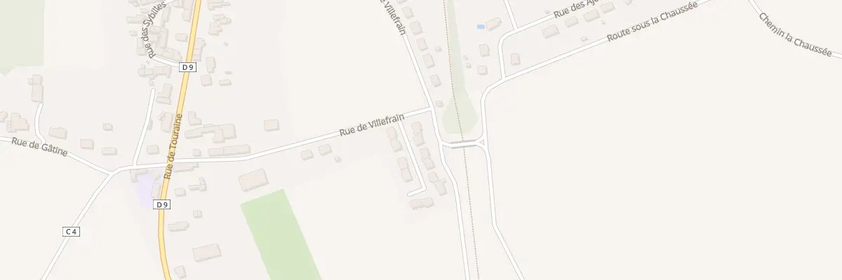 Plan du 3 Rue des Acacias à Authon