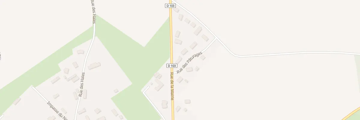 Plan du 51 Lotissement Les Paturages au Torp-Mesnil
