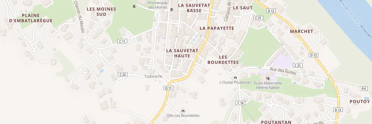 Plan du 22 Bd de Pintois à Auvillar