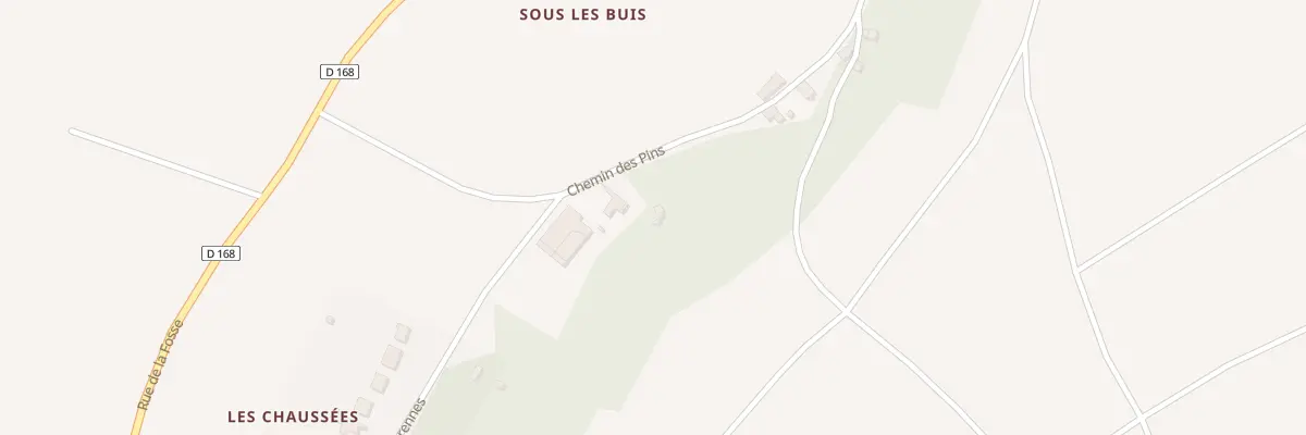 Plan du 108 Sous les Buis à Villavard