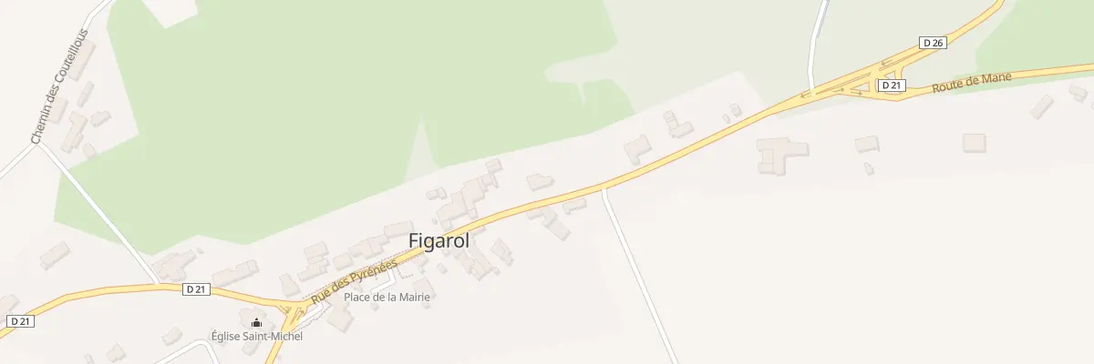 Plan du 73 Village à Figarol