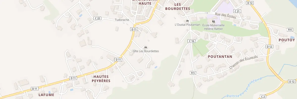 Plan du 1B Rue des Bourdettes à Auvillar