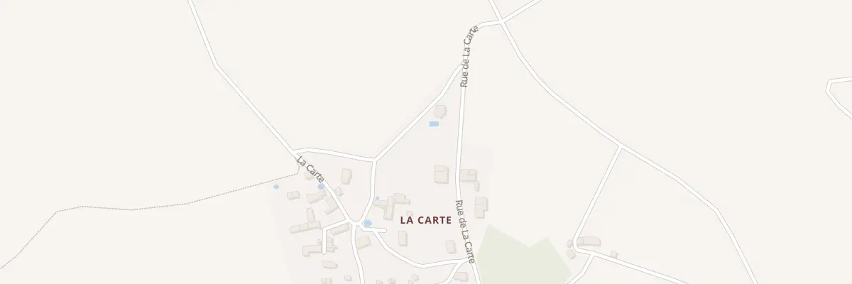 Plan du 5 La Carte à Lunay