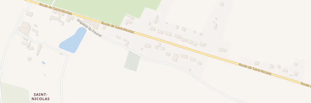 Plan du 7 Rte de Saint Nicolas à Saint-Rimay