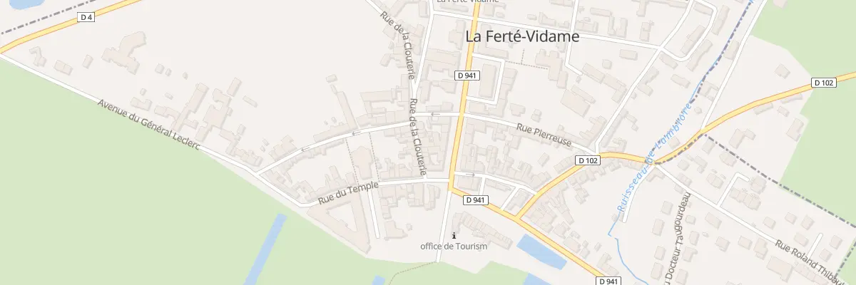 Plan du 4 Rue de la Clouterie à La Ferté-Vidame